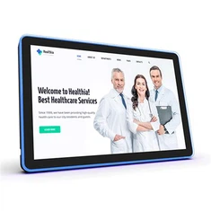 Tablet Digital Signage so štyrmi okrajmi svetla